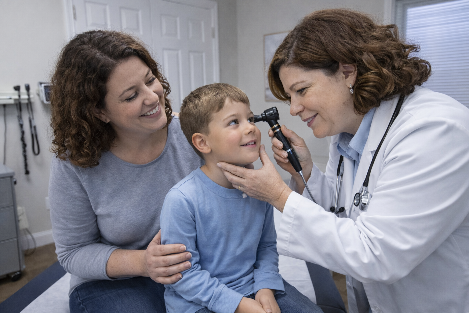 Ear infection treatment for children and adults at Monarch Medicine Urgent Care in Carmel, Indiana