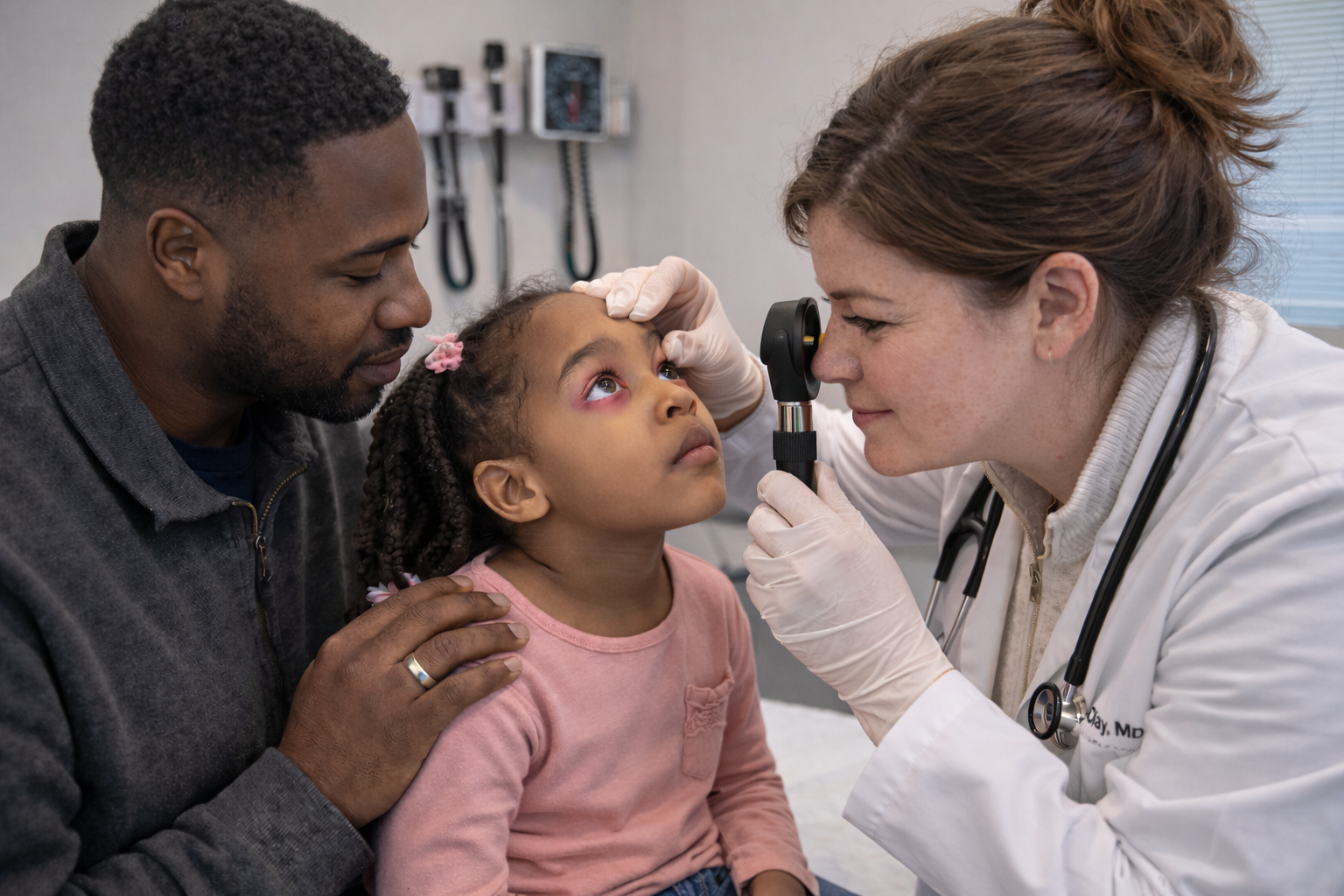 Pink eye treatment at Monarch Medicine Urgent Care in Carmel, Indiana